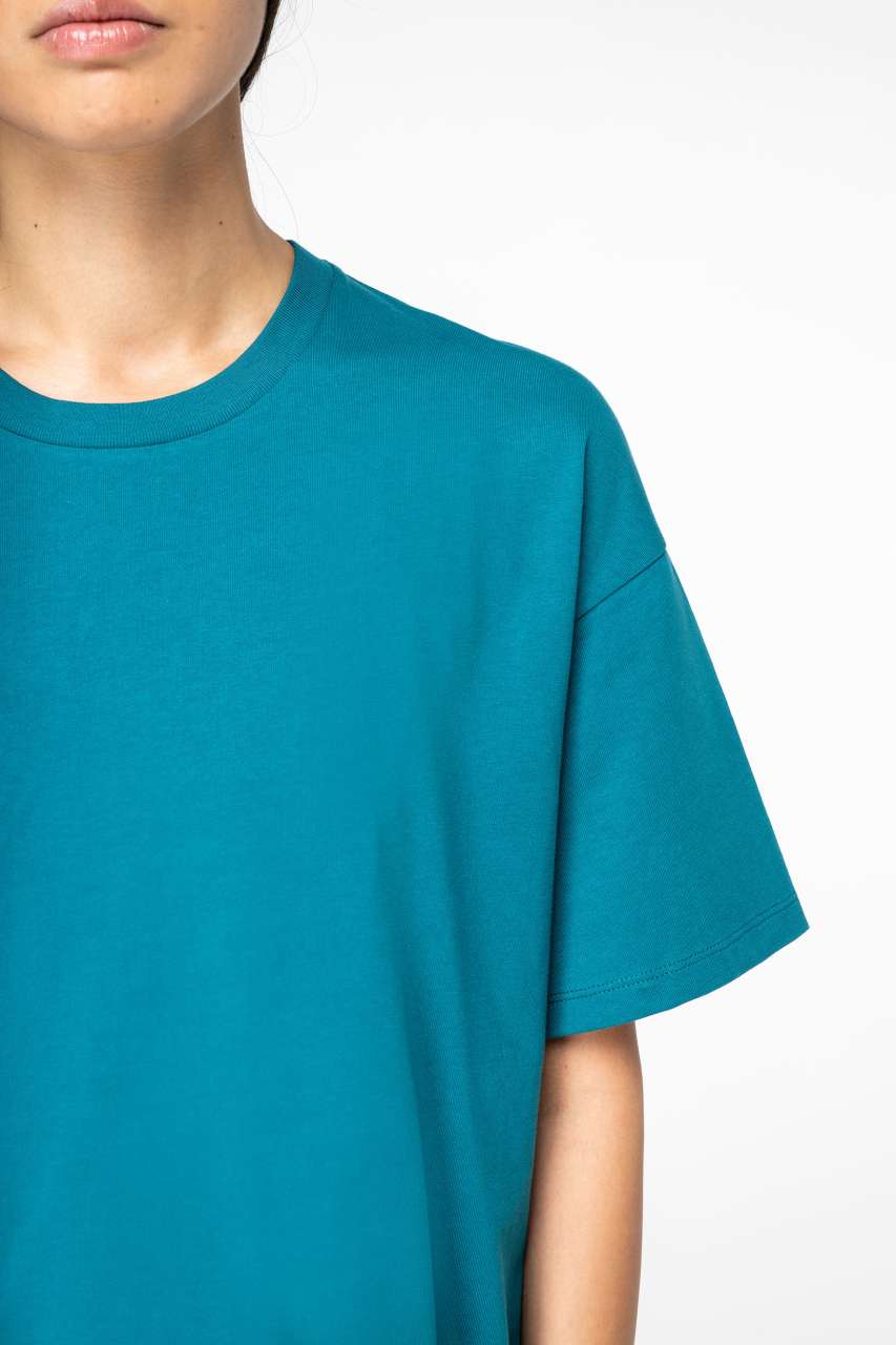 UNISEX SHOULDER LOOSE T-SHIRT - Slika 4