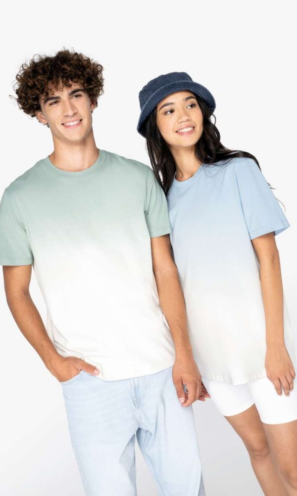 UNISEX ECO-FRIENDLY DIP DYE T-SHIRT