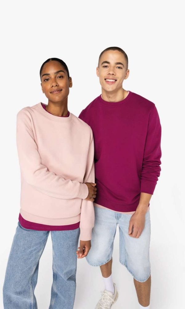 ECO-FRIENDLY UNISEX ROUND NECK SWEATSHIRT