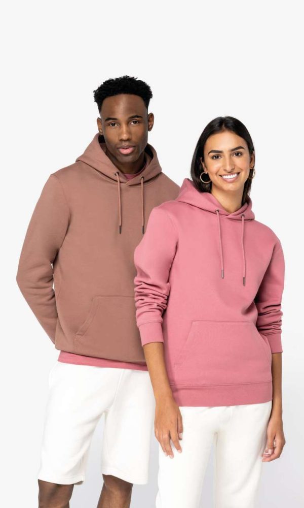 ECO-FRIENDLY UNISEX HOODED SWEATSHIRT