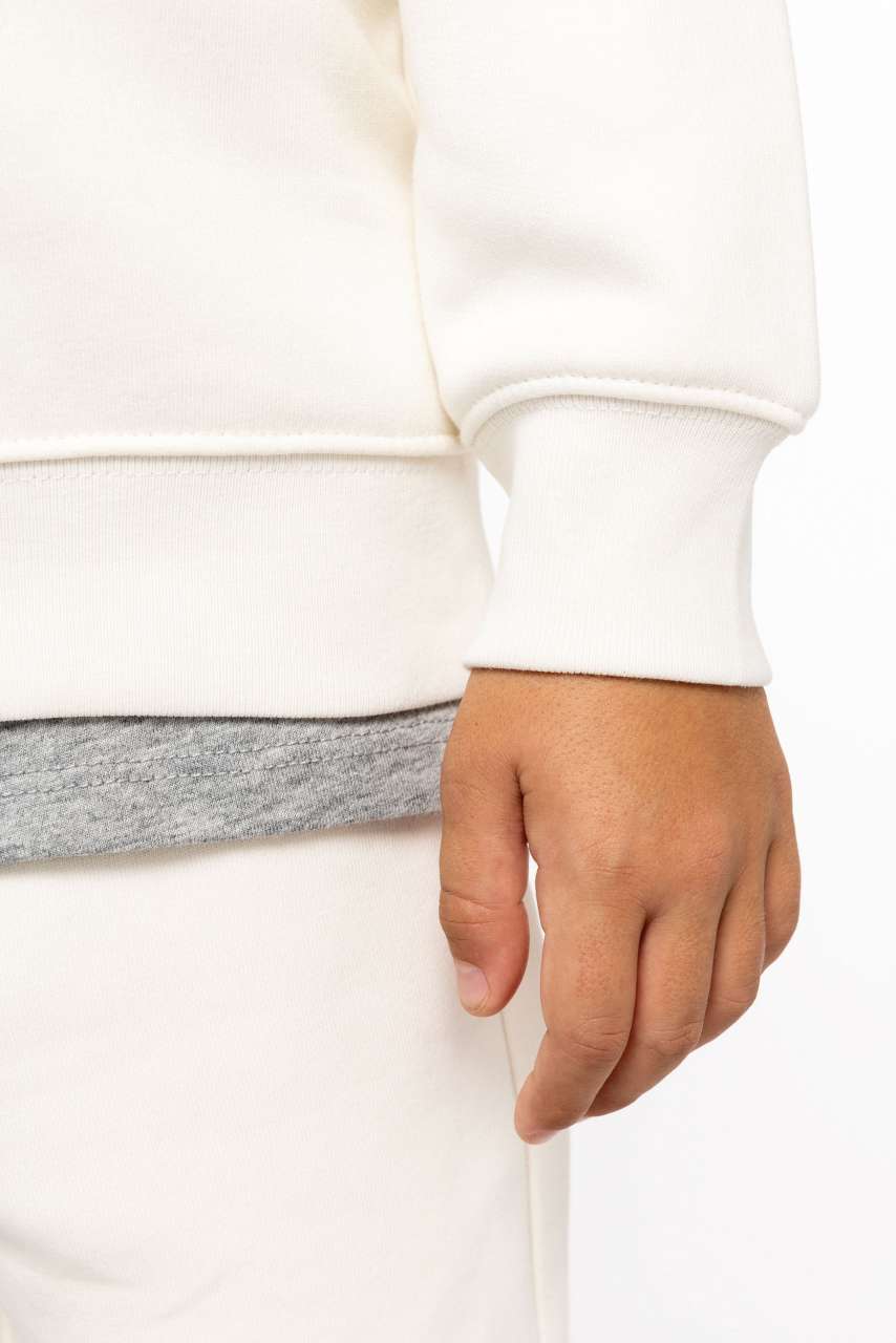 KIDS' ECO-FRIENDLY ROUND NECK SWEATSHIRT - Slika 6