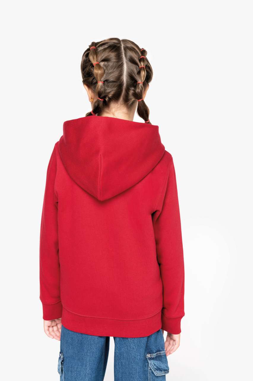 ECO-FRIENDLY KIDS’ FULL ZIP HOODED SWEATSHIRT - Slika 3