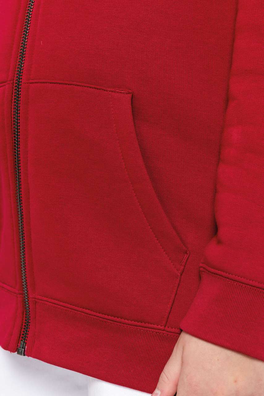 ECO-FRIENDLY KIDS’ FULL ZIP HOODED SWEATSHIRT - Slika 4