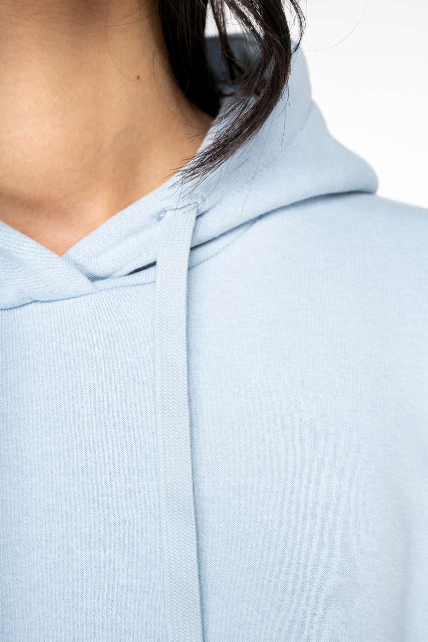 LADIES' ECO-FRIENDLY HOODED SWEATSHIRT DRESS - Slika 5