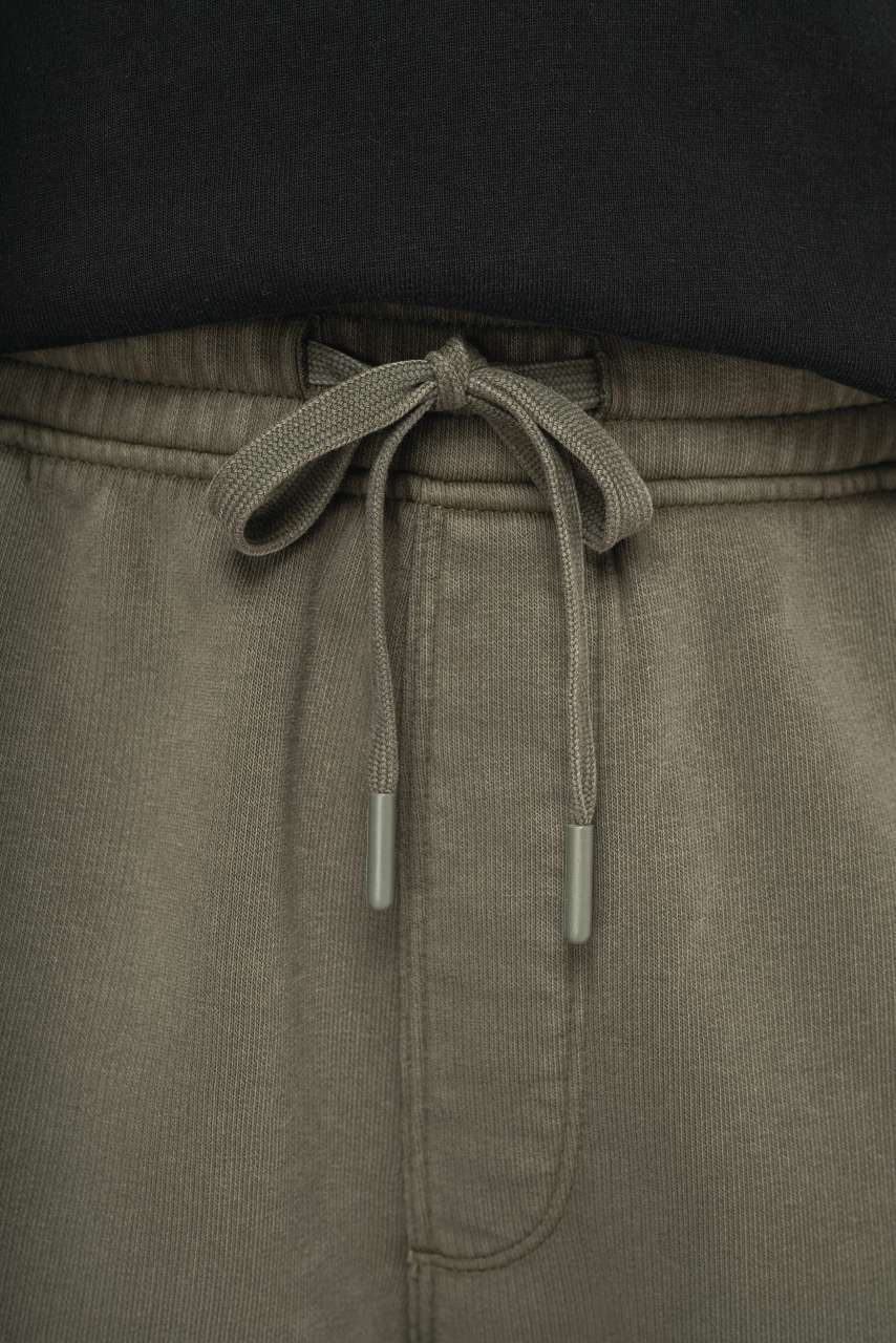 MEN’S FRENCH TERRY WASHED EFFECT CARGO SHORTS - Slika 2