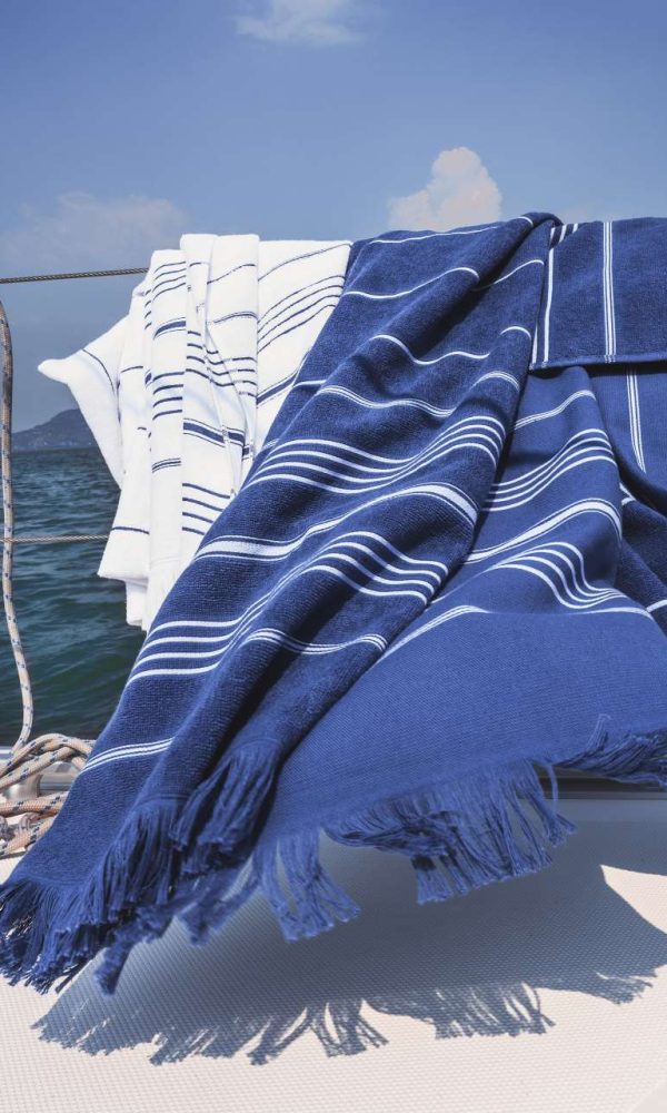 OLIMA STRIPED BEACH&SPA PESHTEMAL TOWEL