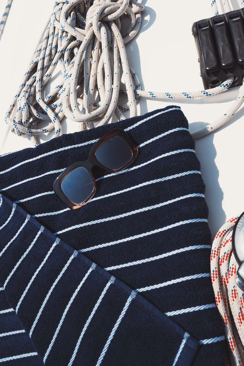 OLIMA BEACH STRIPED TOWEL - Slika 4