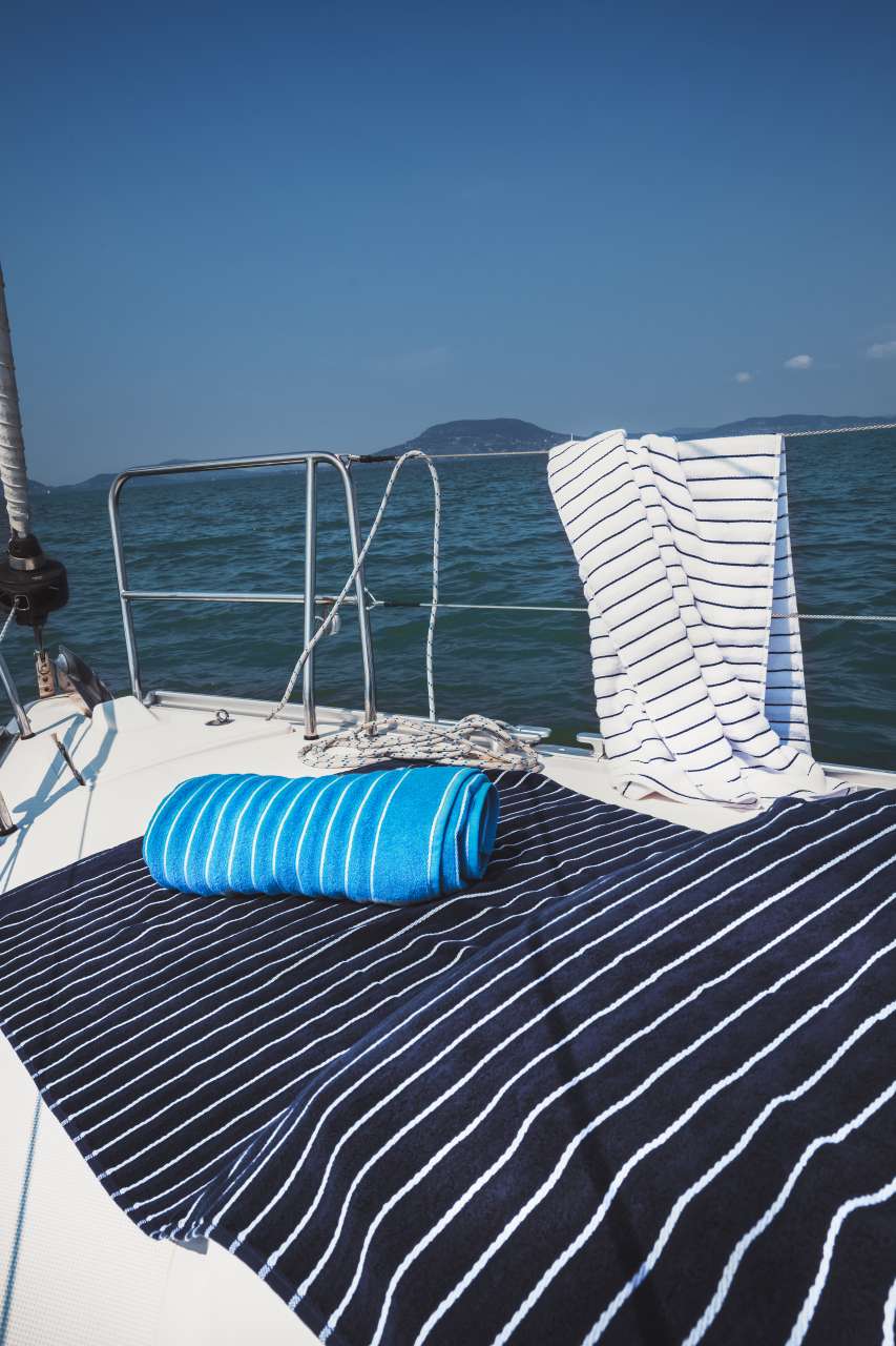 OLIMA BEACH STRIPED TOWEL - Slika 5
