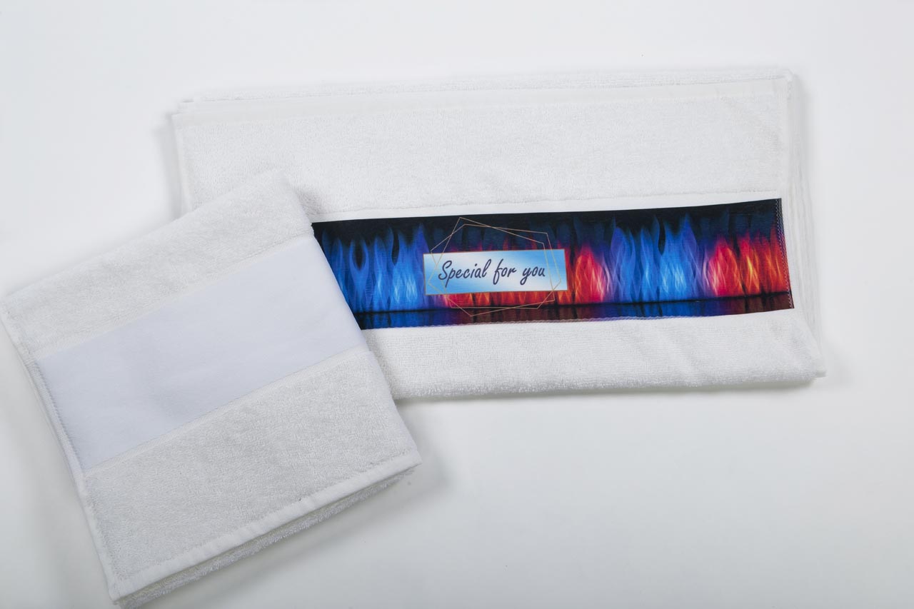 OLIMA TOWEL WITH SUBLIMATION BORDURE - Slika 2