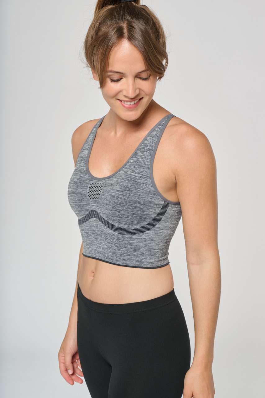 LADIES' SEAMLESS ADJUSTABLE SPORTS BRA - Slika 2