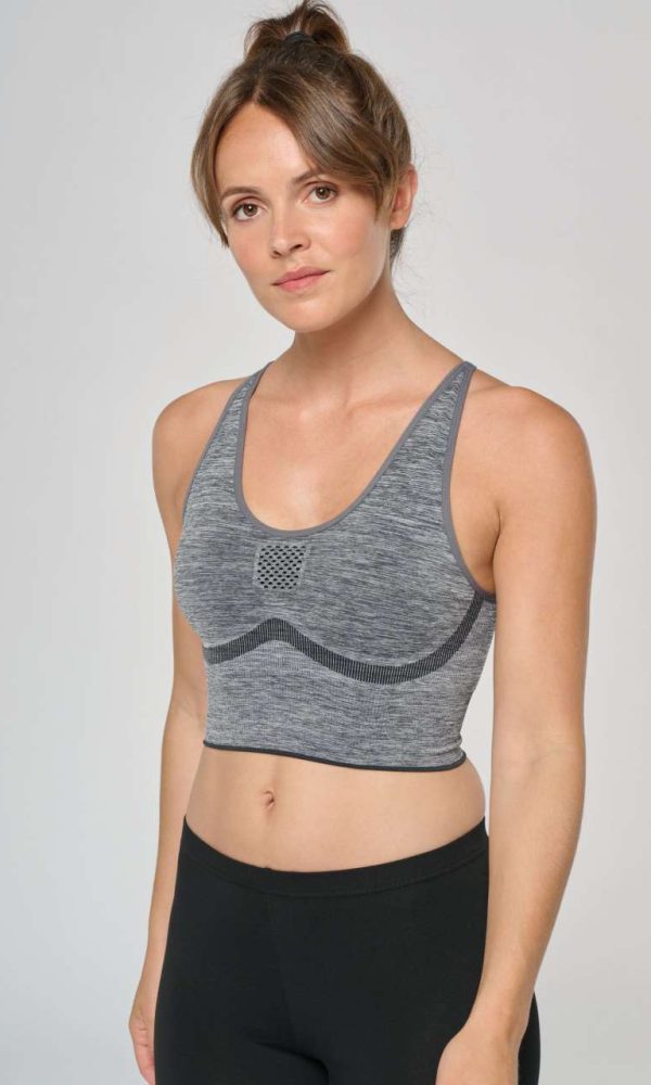 LADIES' SEAMLESS ADJUSTABLE SPORTS BRA
