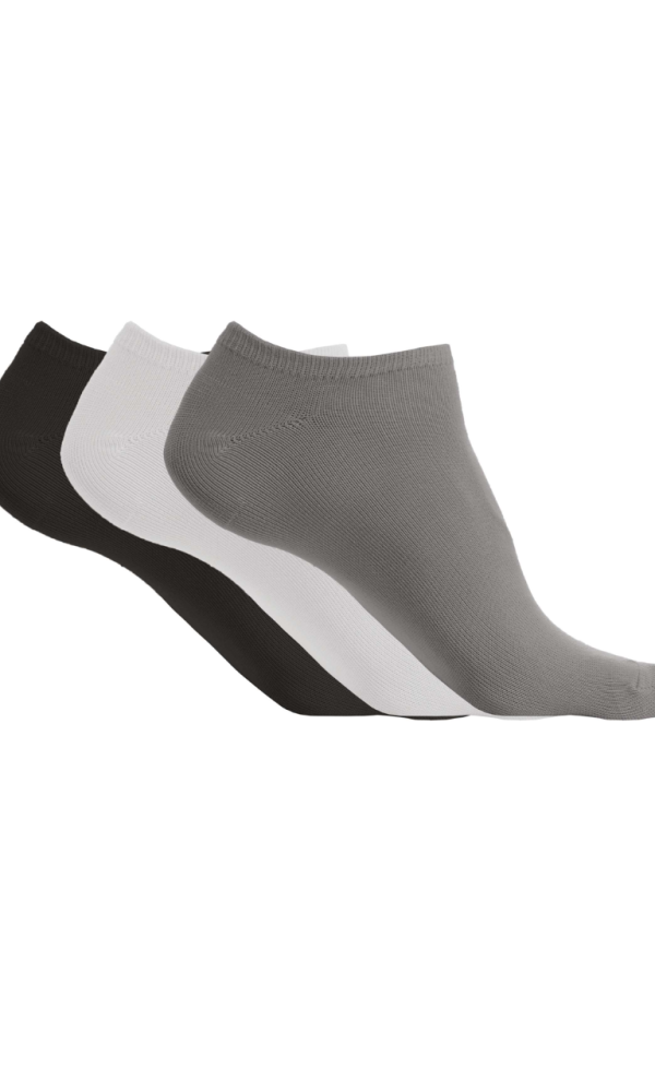 MICROFIBRE TRAINER SOCKS - PACK OF 3 PAIRS