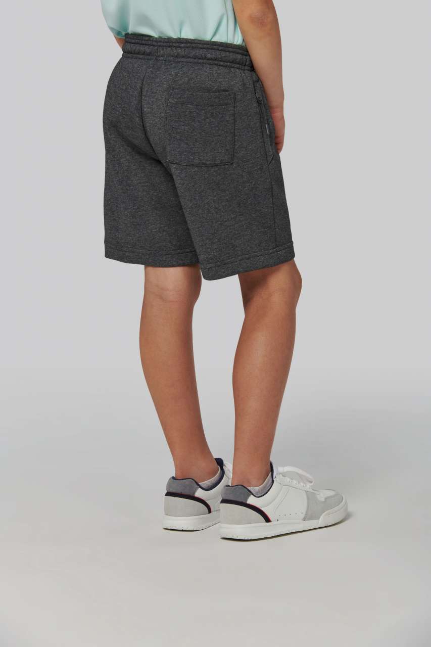 KID'S FLEECE MULTISPORT BERMUDA SHORTS - Slika 4