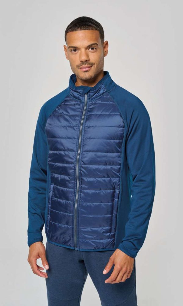 DUAL-FABRIC SPORTS JACKET