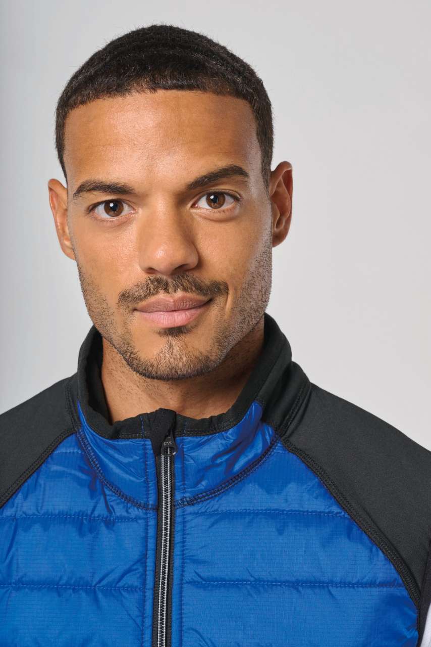 DUAL-FABRIC SLEEVELESS SPORTS JACKET - Slika 6