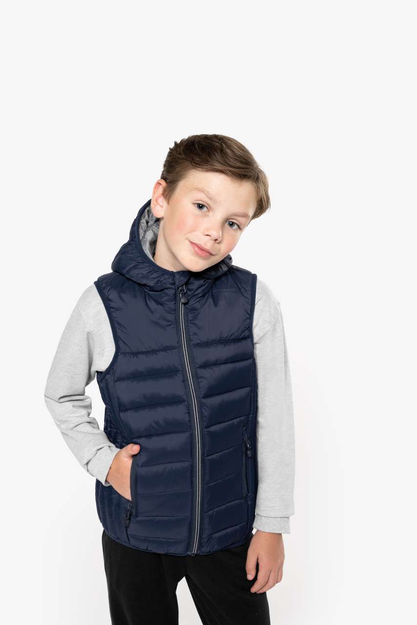 KID'S HOODED BODYWARMER