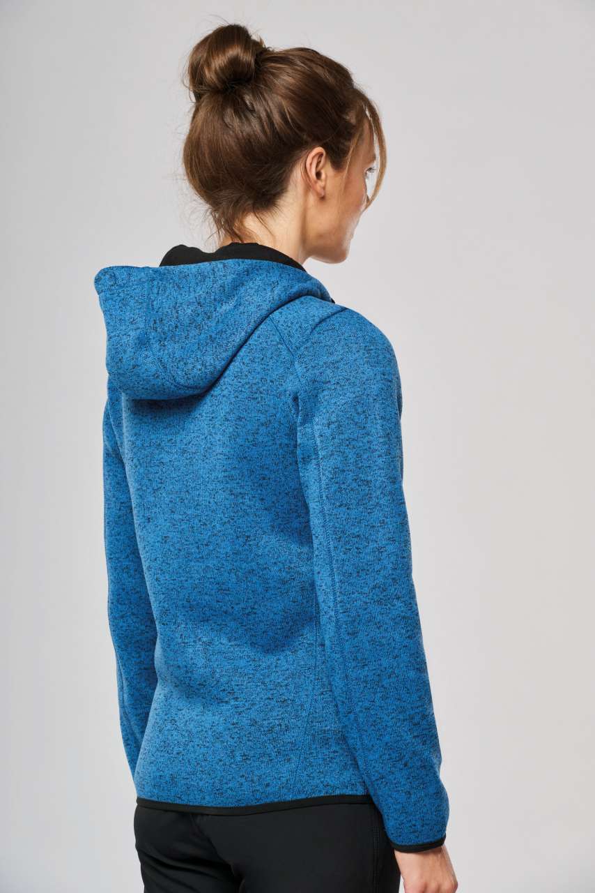 LADIES’ HEATHER HOODED JACKET - Slika 2