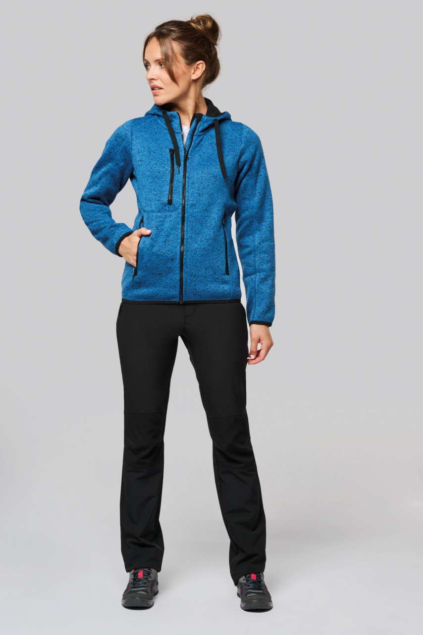 LADIES’ HEATHER HOODED JACKET - Slika 5