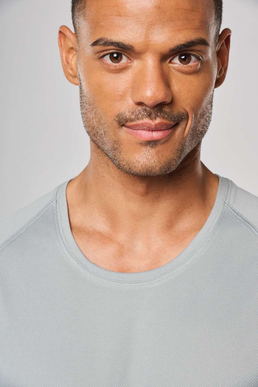 MEN'S RECYCLED ROUND NECK SPORTS T-SHIRT - Slika 4