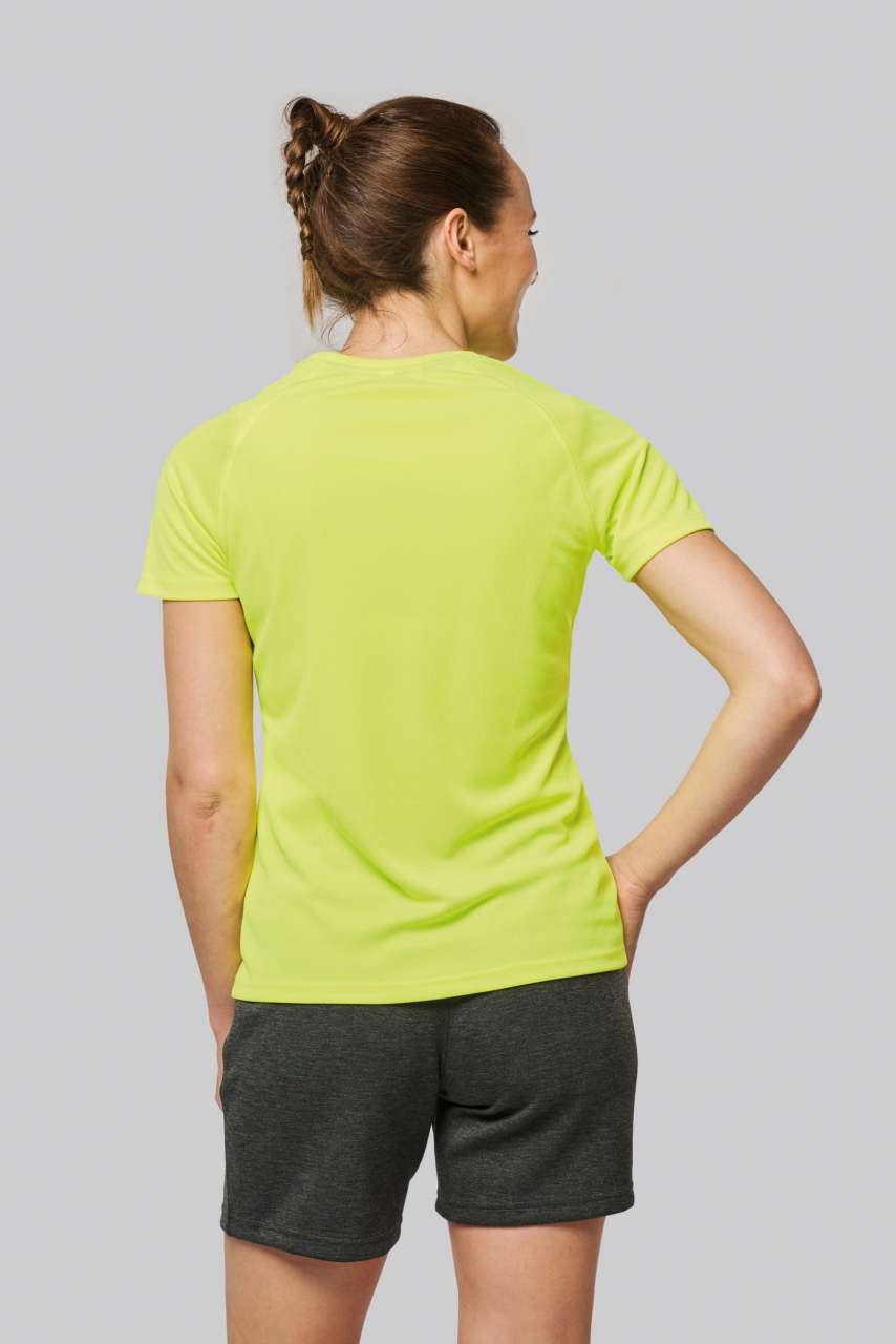LADIES' RECYCLED ROUND NECK SPORTS T-SHIRT - Slika 2