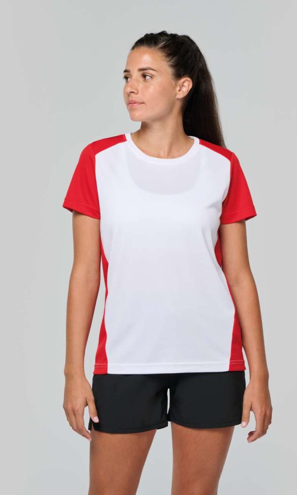 LADIES' ECO-FRIENDLY TWO-TONE SPORT T-SHIRT