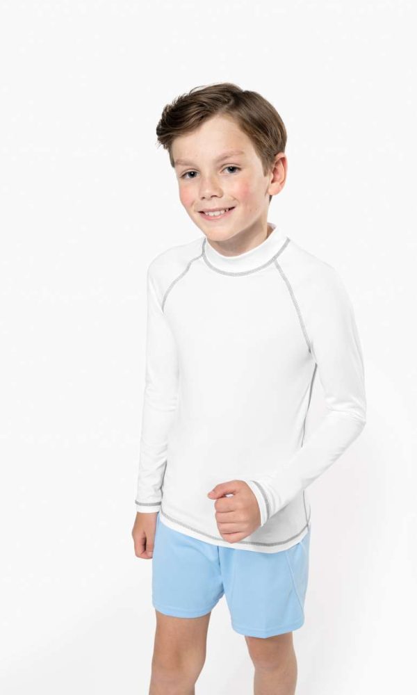 CHILDREN’S LONG-SLEEVED TECHNICAL T-SHIRT WITH UV PROTECTION