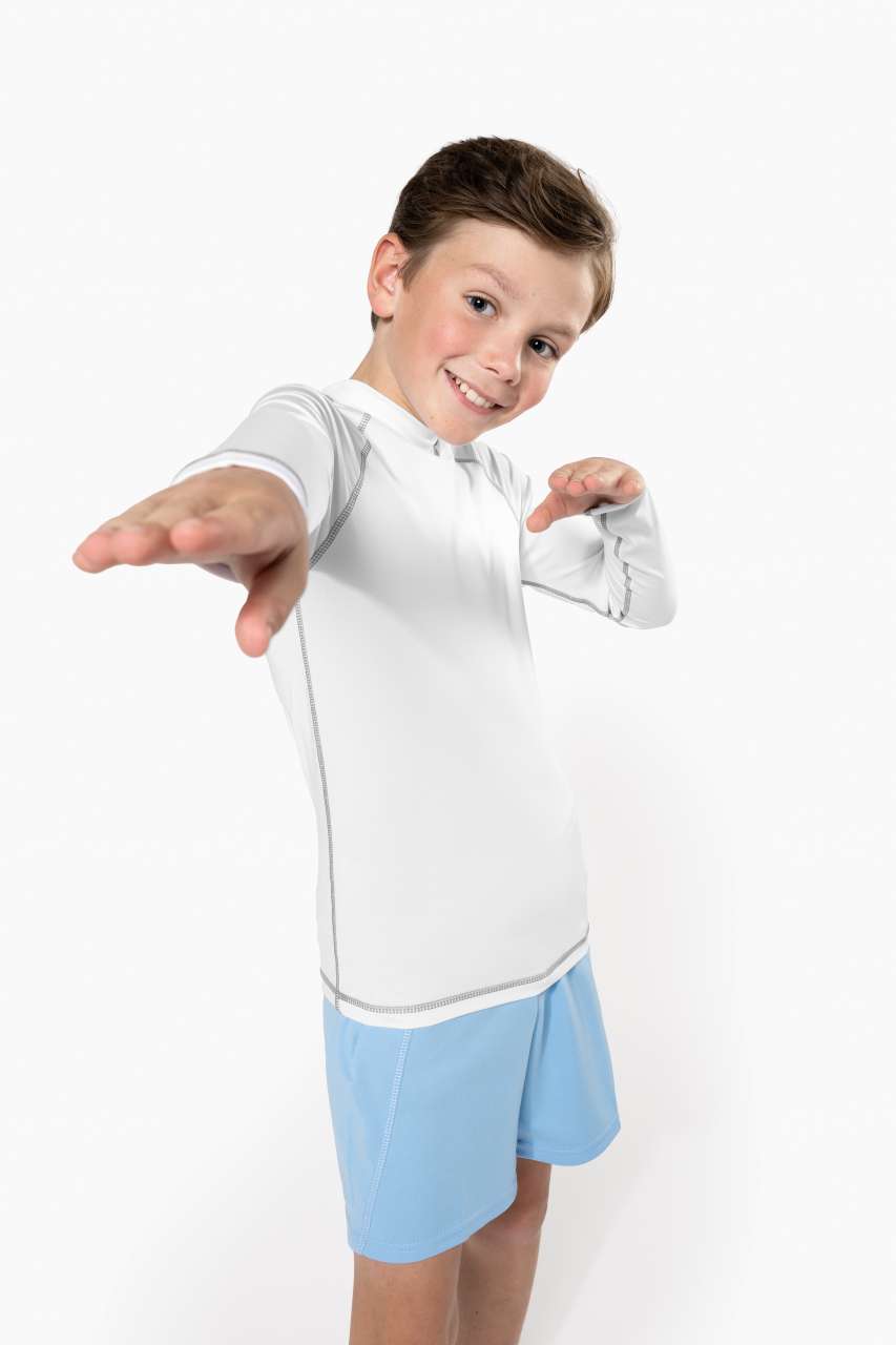 CHILDREN’S LONG-SLEEVED TECHNICAL T-SHIRT WITH UV PROTECTION - Slika 2