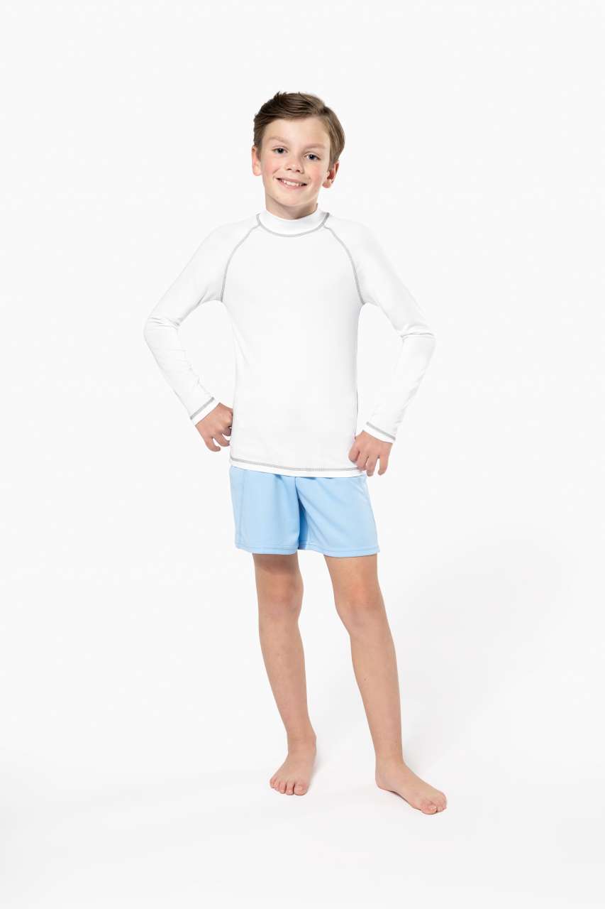 CHILDREN’S LONG-SLEEVED TECHNICAL T-SHIRT WITH UV PROTECTION - Slika 3