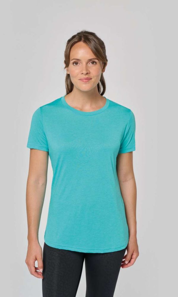 LADIES' TRIBLEND ROUND NECK SPORTS T-SHIRT