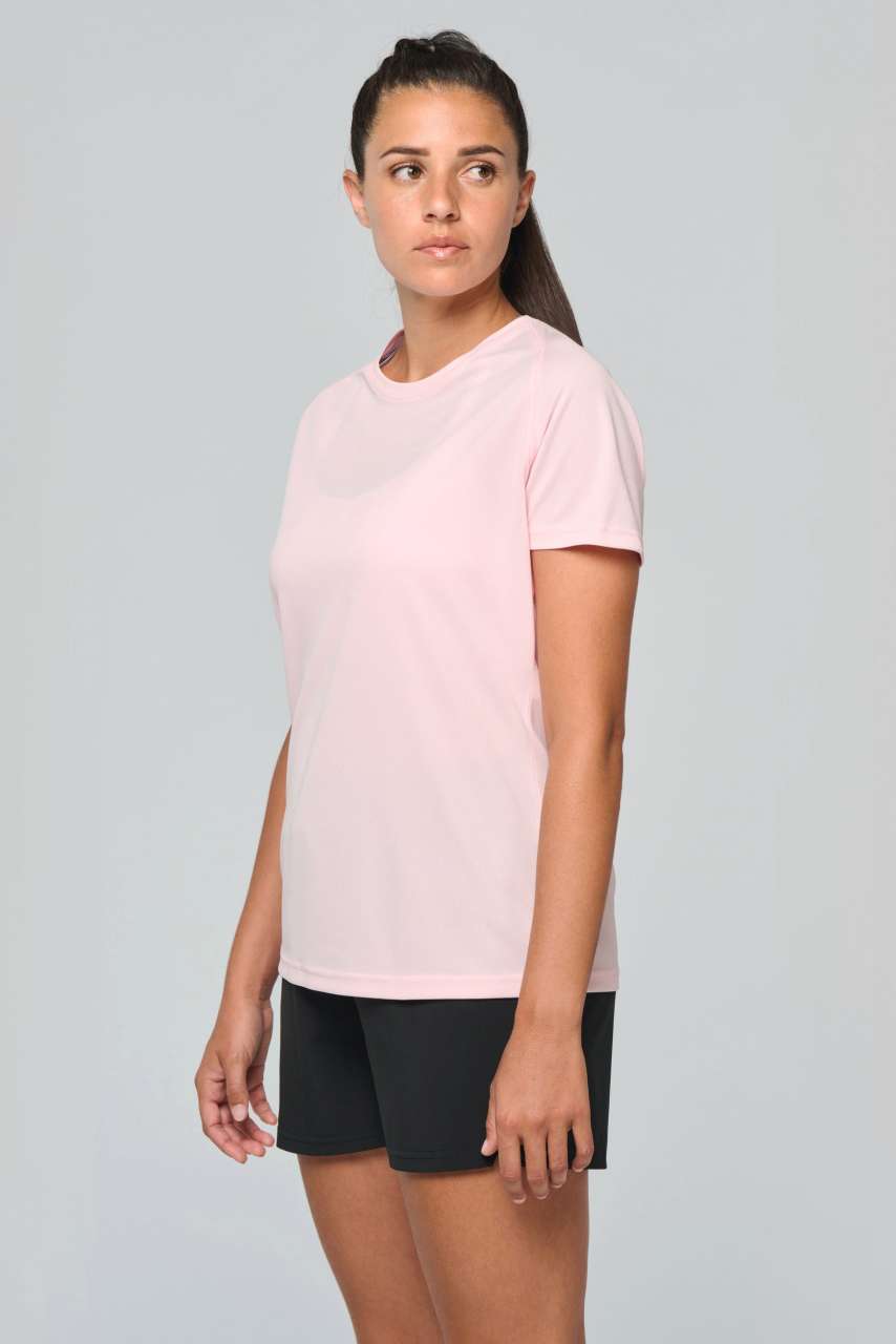 LADIES' SHORT-SLEEVED SPORTS T-SHIRT