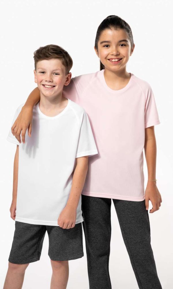 KIDS' SHORT SLEEVED SPORTS T-SHIRT