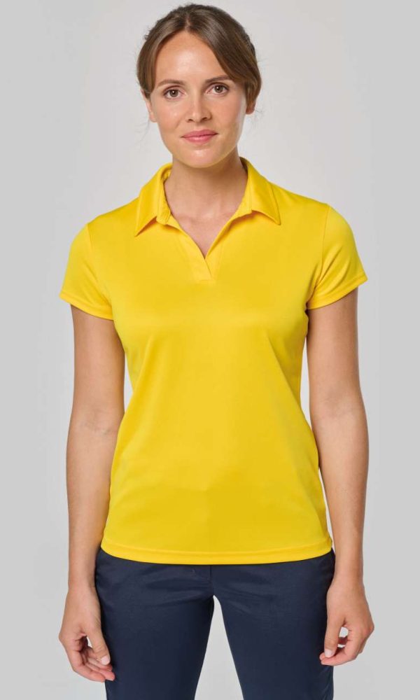 LADIES' SHORT-SLEEVED POLO SHIRT