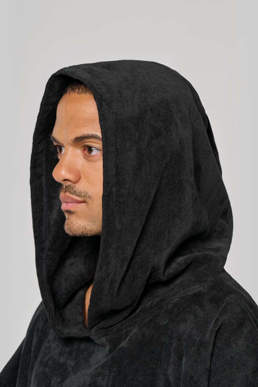 UNISEX HOODED TOWELLING PONCHO - Slika 2