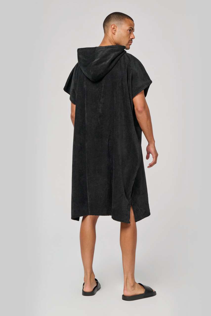 UNISEX HOODED TOWELLING PONCHO - Slika 5