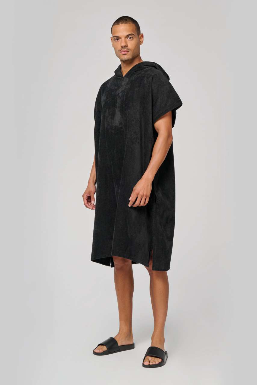 UNISEX HOODED TOWELLING PONCHO - Slika 6