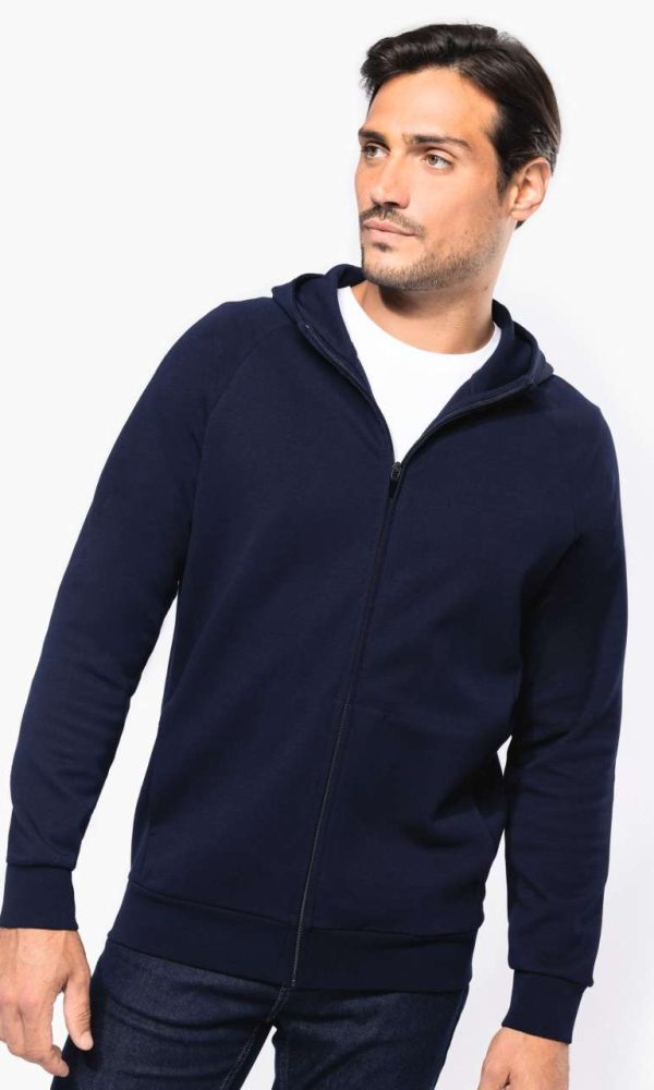 MEN'S ZIPPED HOODIE