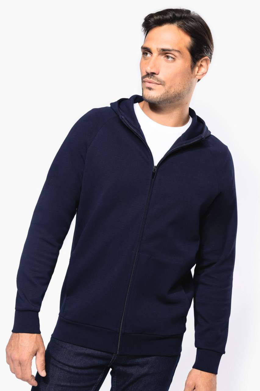 MEN'S ZIPPED HOODIE