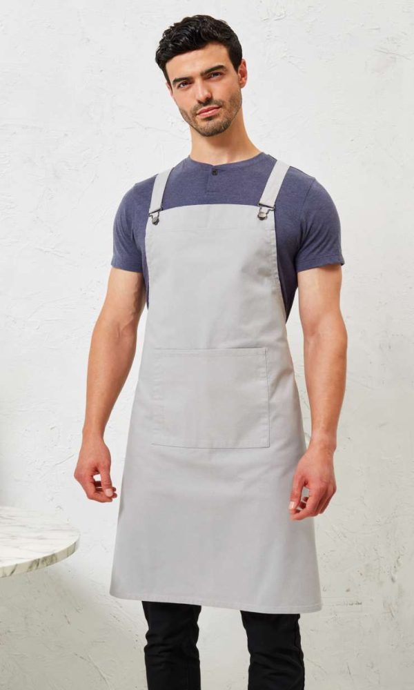 CROSS BACK ’BARISTA’ BIB APRON