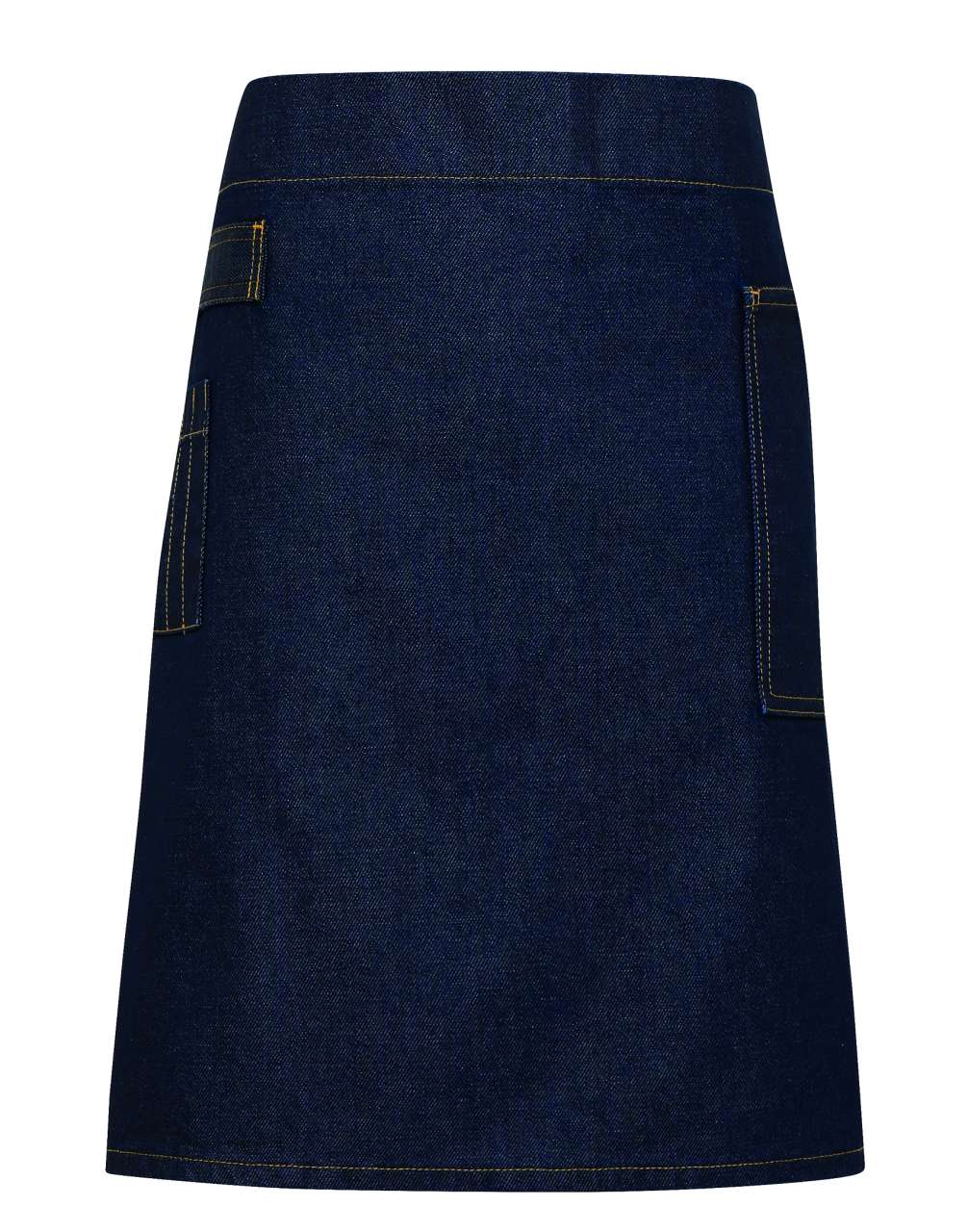 'DIVISION' WAXED LOOK DENIM WAIST APRON - Slika 5