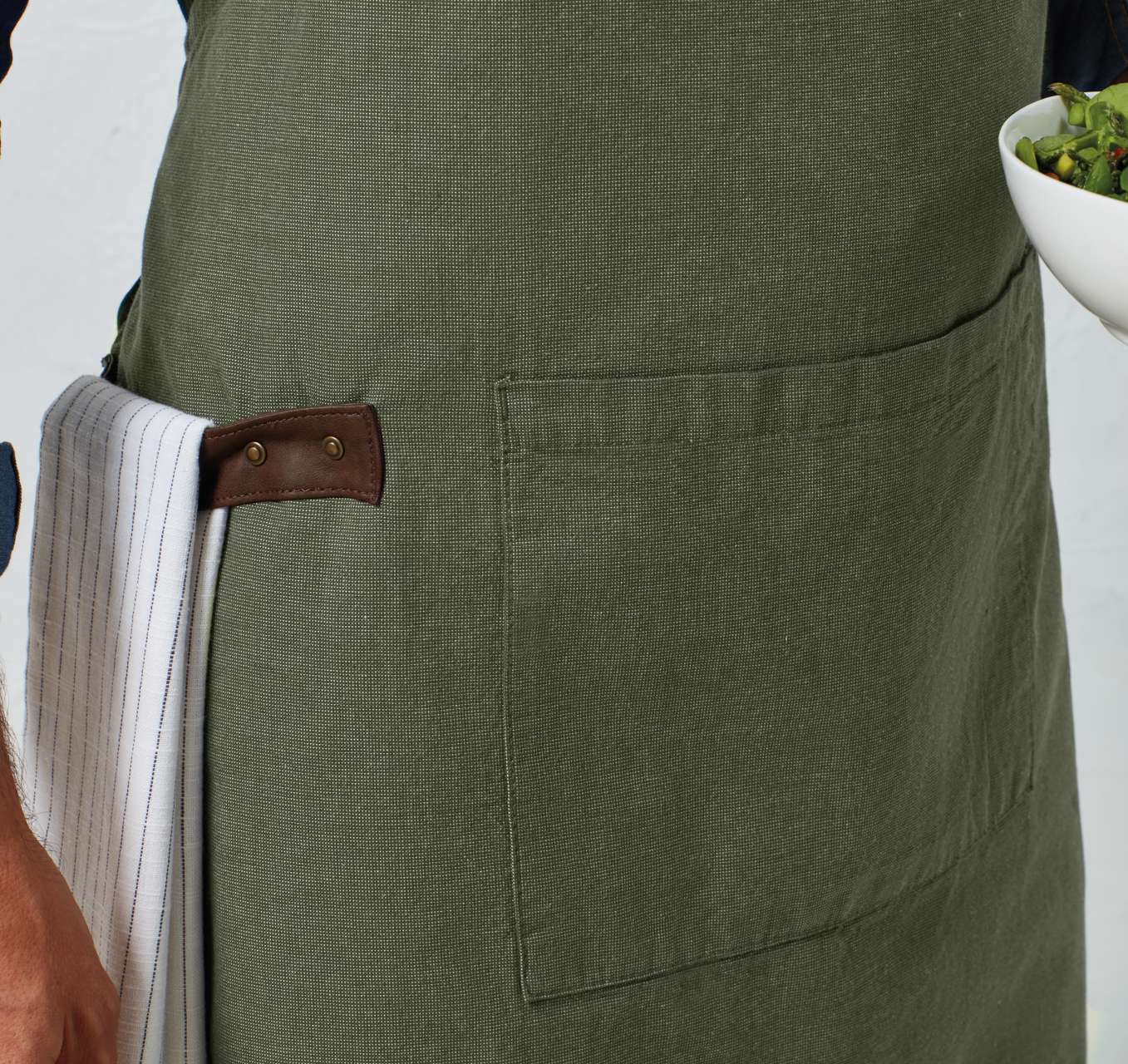 'ANNEX' OXFORD BIB APRON - Slika 3