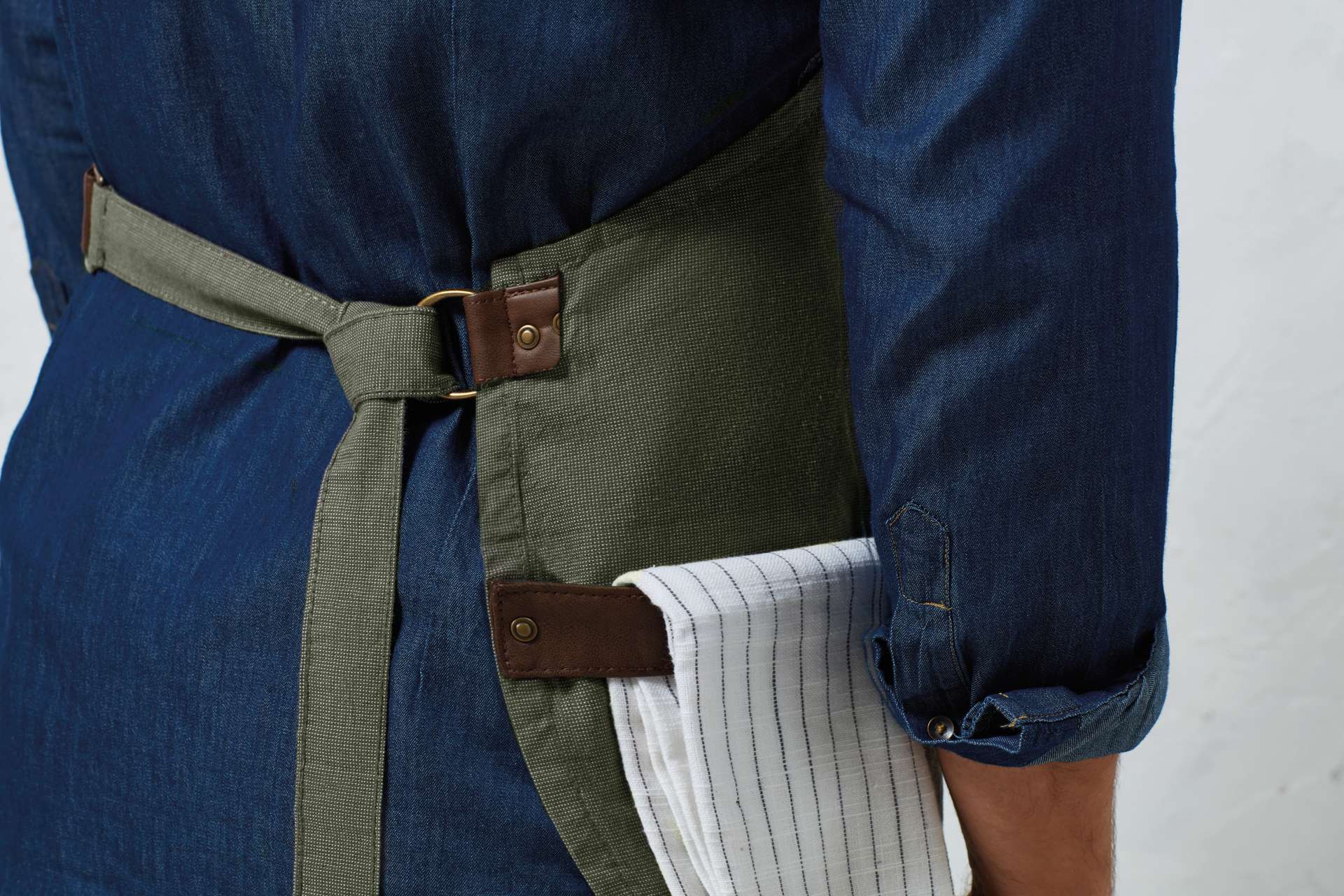 'ANNEX' OXFORD BIB APRON - Slika 4