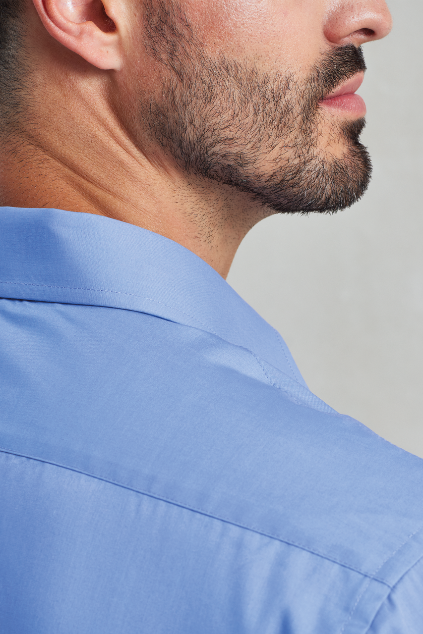 MEN'S SHORT SLEEVE POPLIN SHIRT - Slika 3