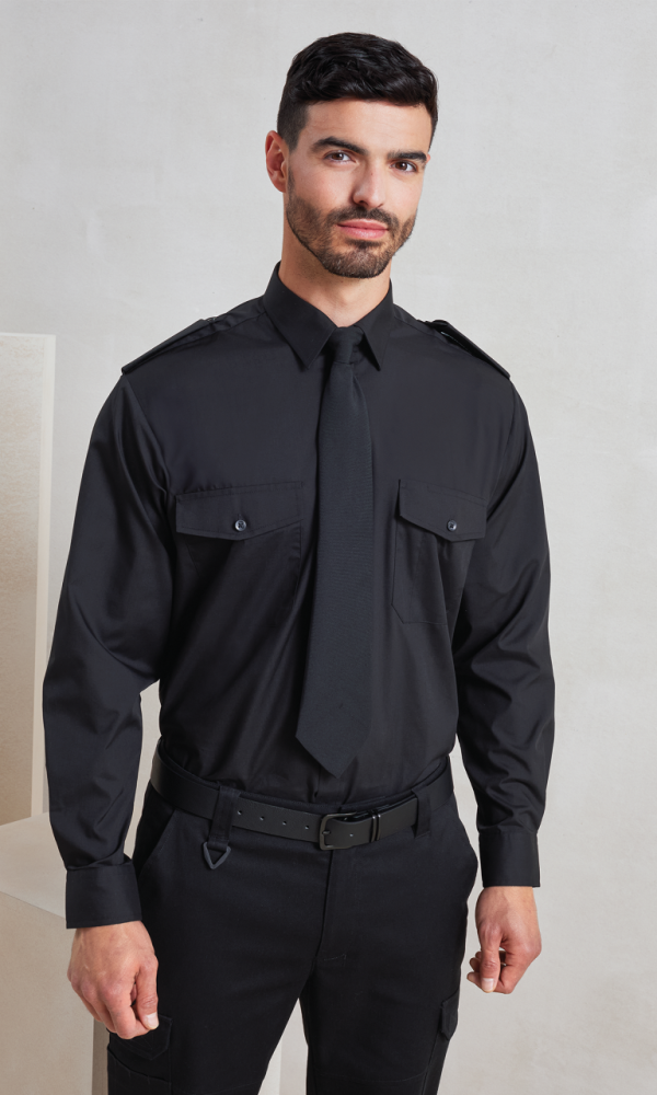 MEN’S LONG SLEEVE PILOT SHIRT