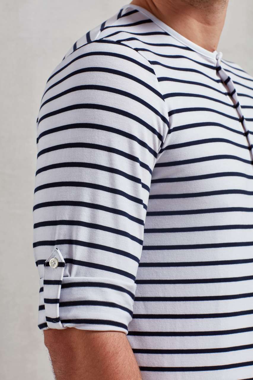 MEN'S LONG JOHN ROLL SLEEVE TEE - Slika 2