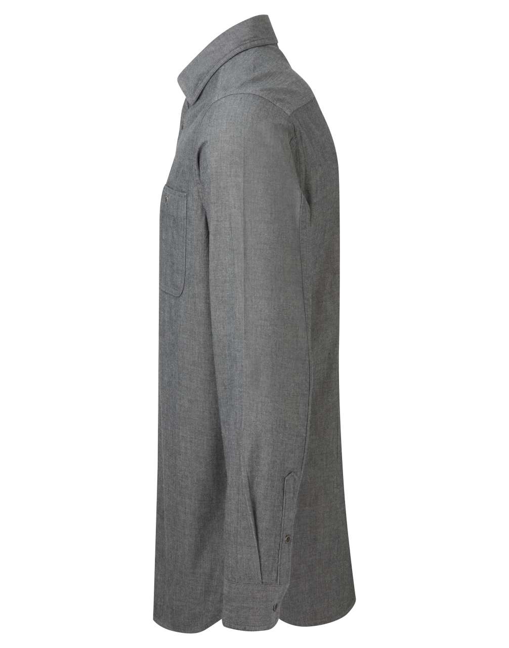 MEN'S ORGANIC CHAMBRAY FAIRTRADE SHIRT - Slika 3