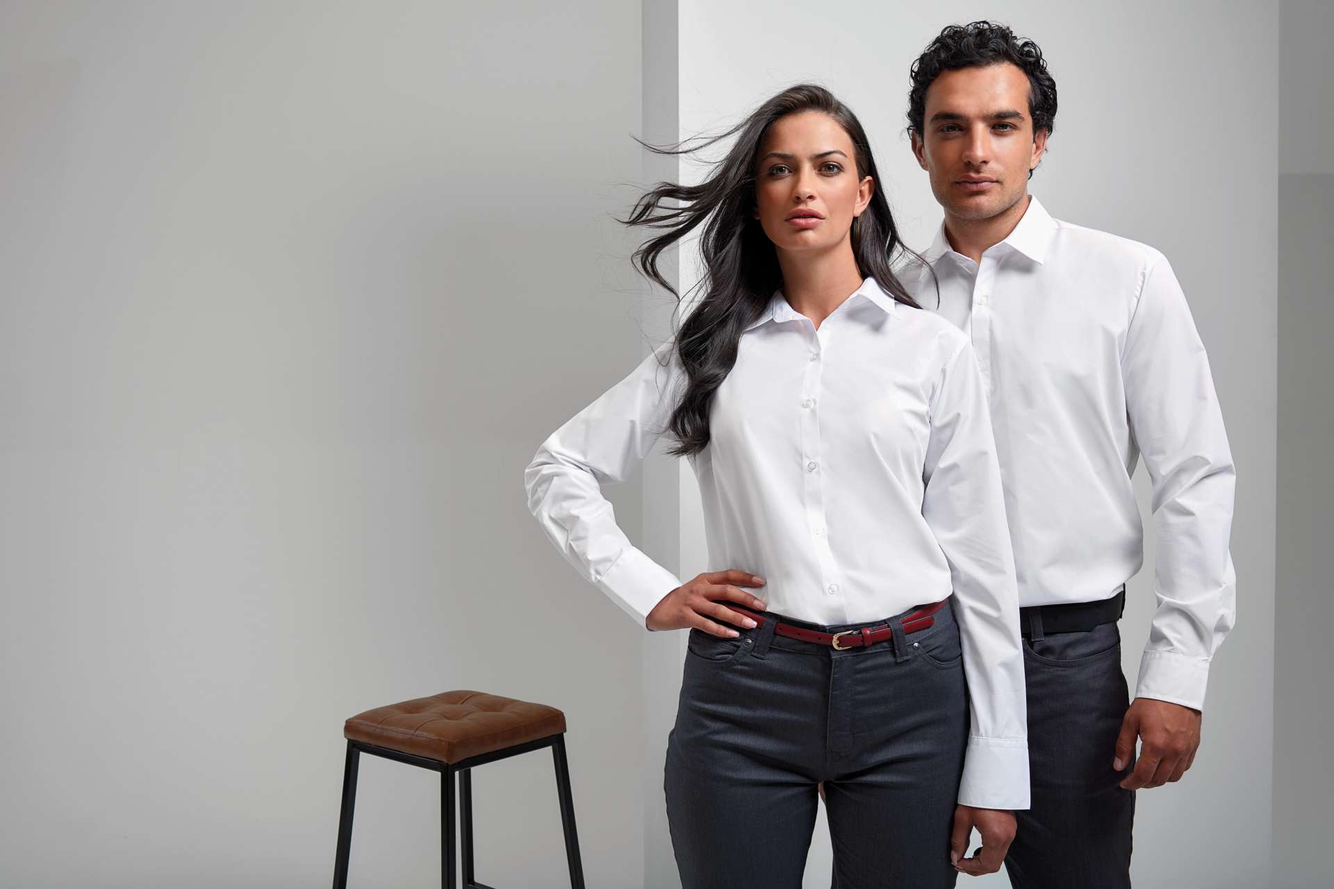 WOMEN'S POPLIN SUPREME LONG SLEEVE SHIRT - Slika 3