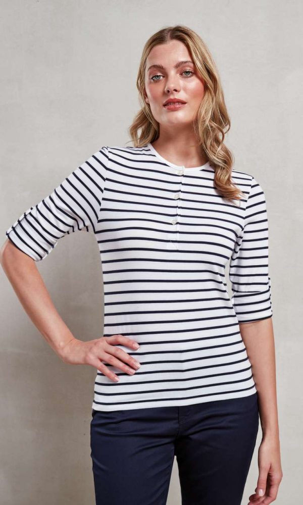 WOMEN'S LONG JOHN ROLL SLEEVE TEE