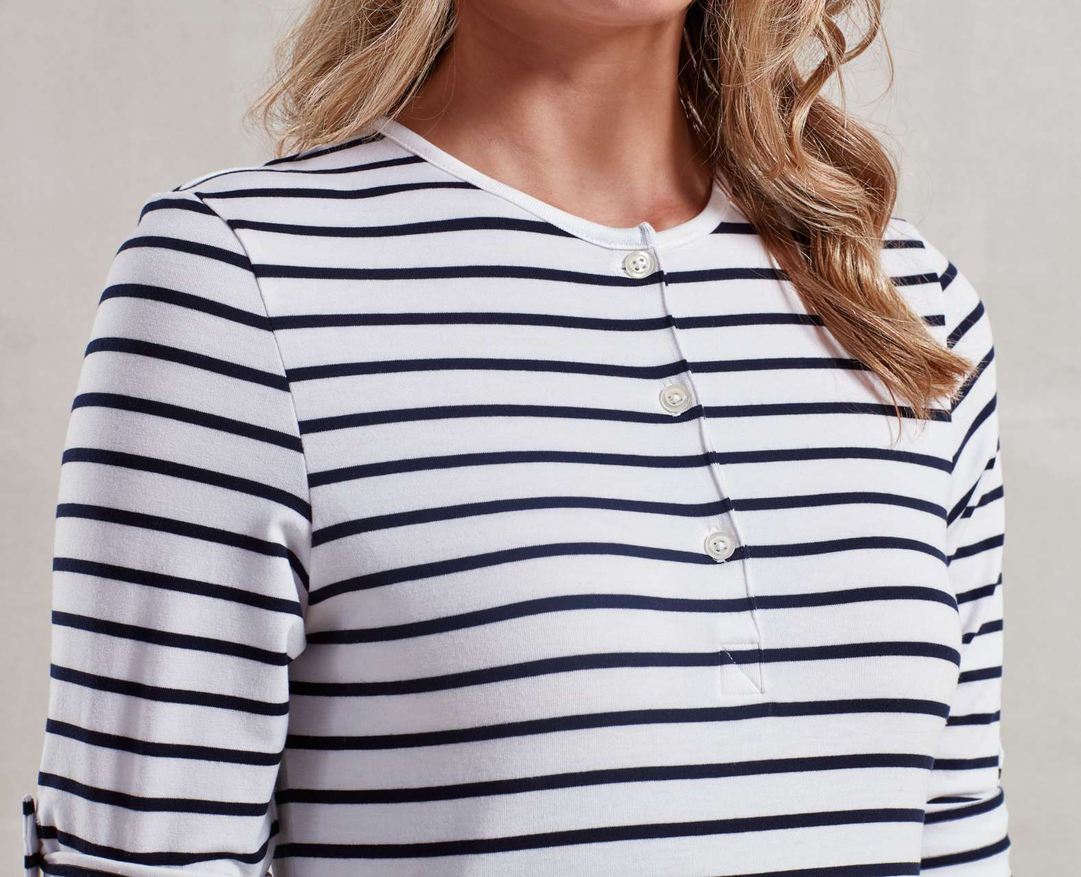 WOMEN'S LONG JOHN ROLL SLEEVE TEE - Slika 3