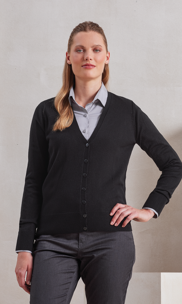 'ESSENTIAL' ACRYLIC WOMEN'S CARDIGAN