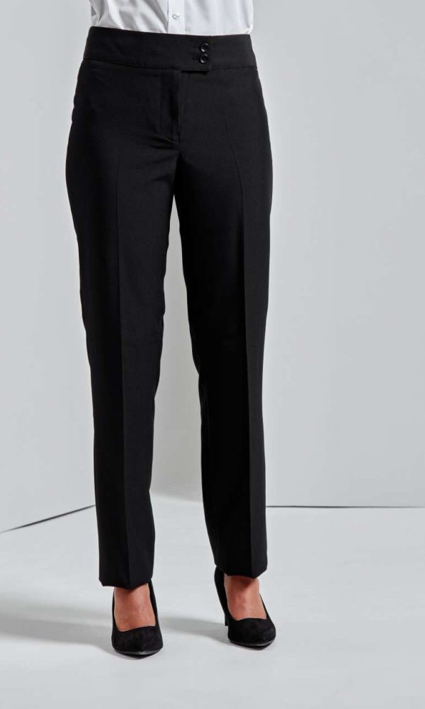 LADIES' 'IRIS' STRAIGHT LEG TROUSERS